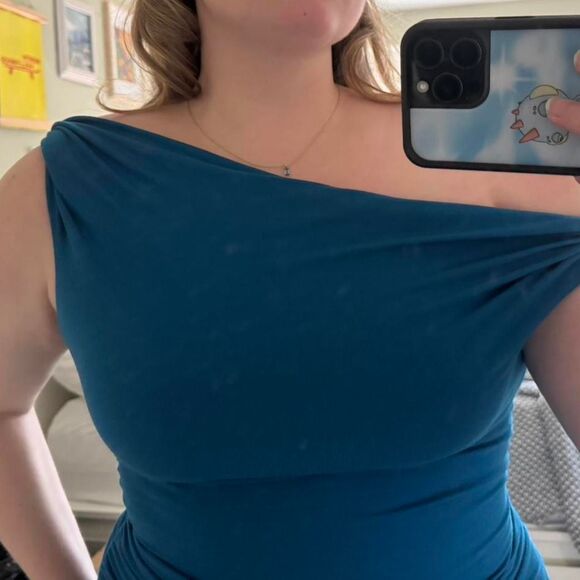 Reformation Women's Blue Dress - Picture 5 of 5